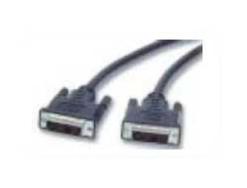 Bleil DVI Cable 24+1 Male/Male 3m Schwarz DVI-Kabel
