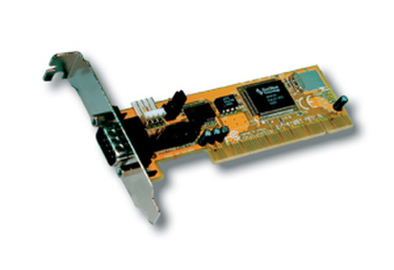 EXSYS LowProfile 1S PCI RS-232 card, 32-Bit интерфейсная карта/адаптер