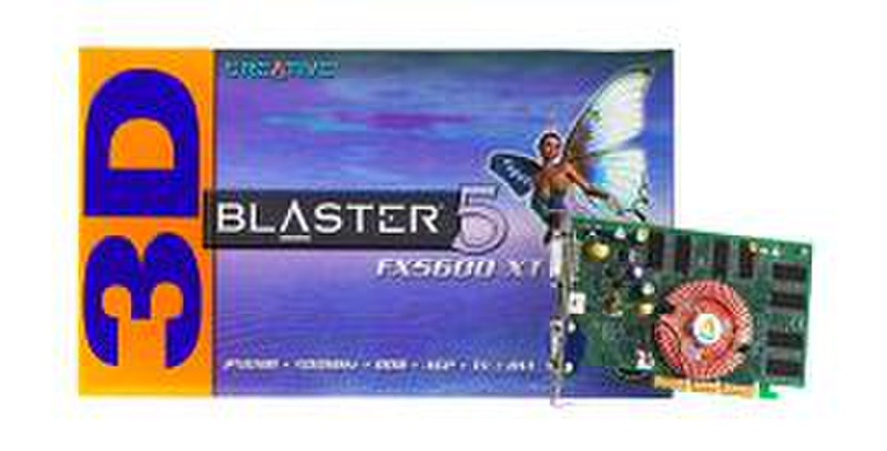 Creative Labs 3D Blaster GF FX 5600XT AGP 256MB GDDR