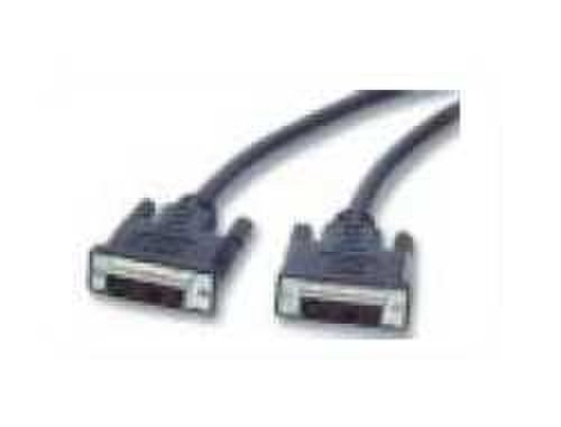 Bleil DVI Cable 24+1 Male/Male 2m Schwarz DVI-Kabel