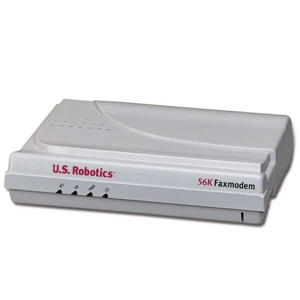 US Robotics 56K V.92 External Faxmodem, Switzerland 56Kbit/s modem