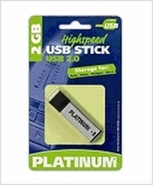 Bestmedia Platinum USB Stick 2 GB 2GB Speicherkarte