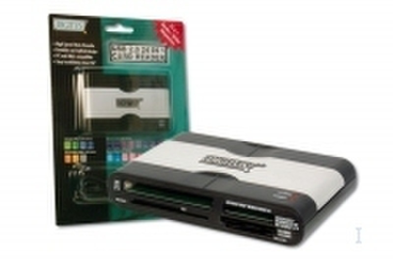 Digitus USB 2.0 Cardreader 24in1 Черный устройство для чтения карт флэш-памяти
