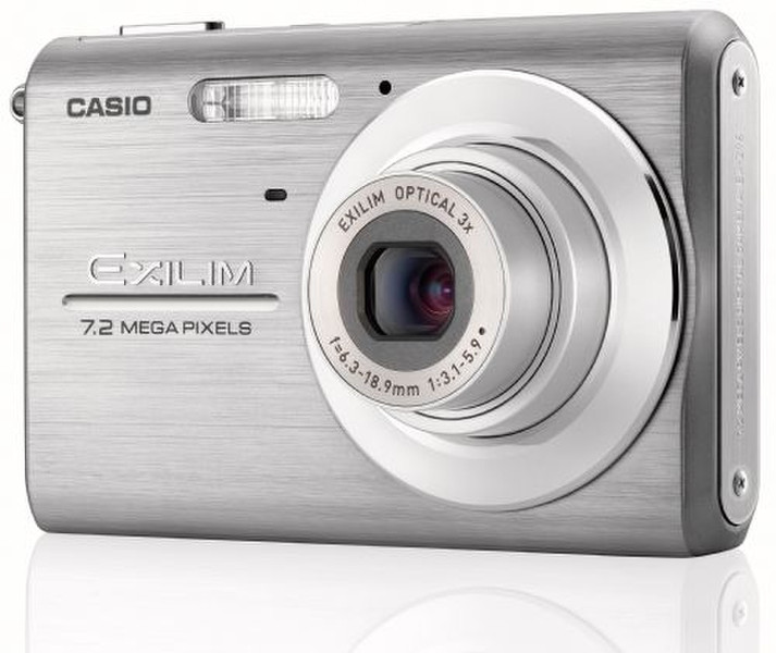 Casio Exilim Zoom EX-Z75 Silver 7.2MP 1/2.5