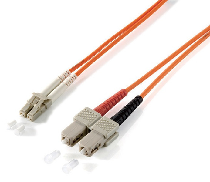 Equip LC/SС 50/125μm 5.0m 5m LC SC Orange fiber optic cable