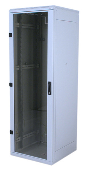Triton 19" Rack 42U/ 800x1000 Glass door Freestanding Grey rack