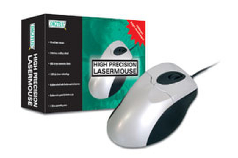 Digitus Wired laser mouse USB Laser 1600DPI Maus