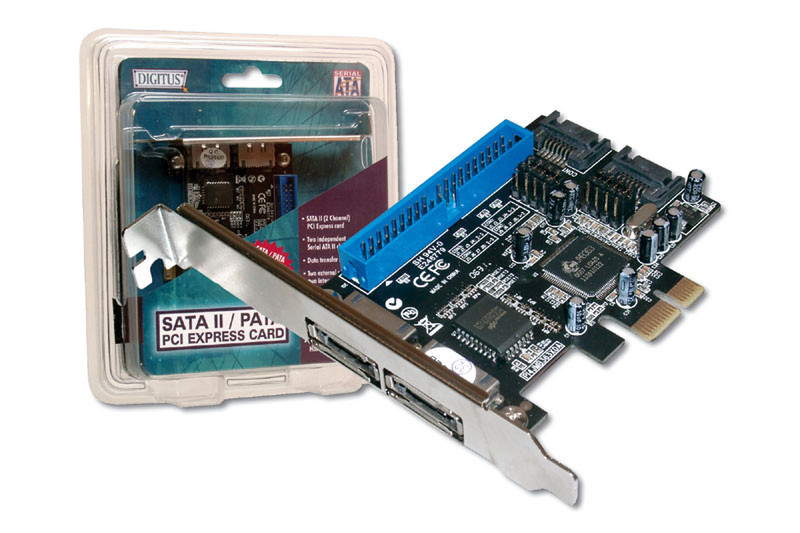 Digitus PCI Express SATA II / IDE Card Schnittstellenkarte/Adapter