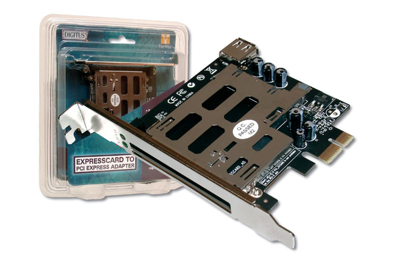 Digitus PCI Express to Express Card Adapter interface cards/adapter