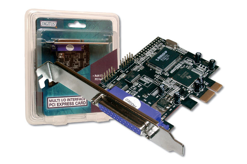 Digitus PCI Express I/O controller Card Schnittstellenkarte/Adapter