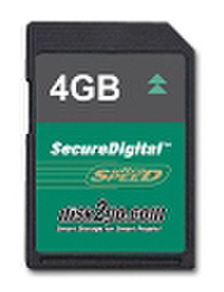 disk2go SecureDigital Card PRO 4GB 120x 4ГБ SD карта памяти