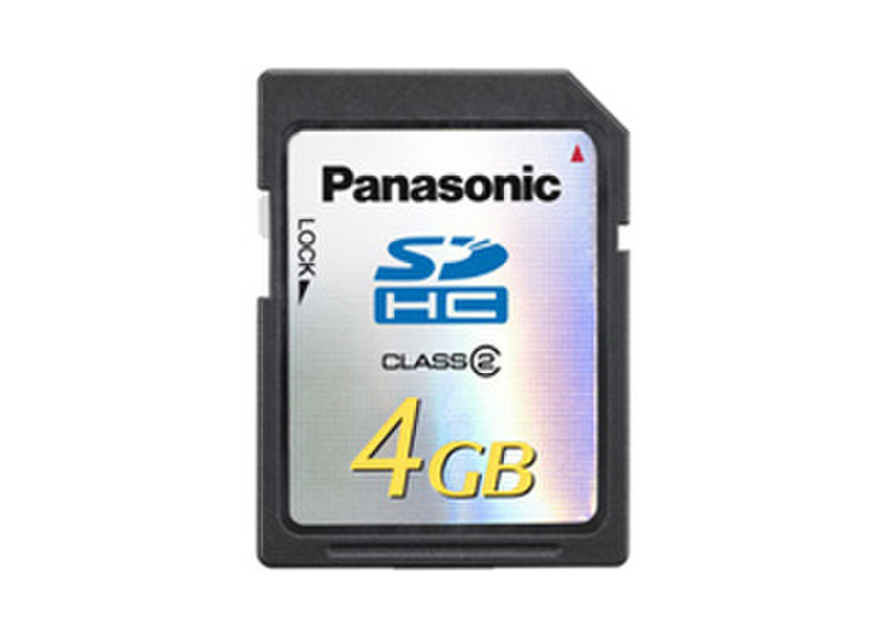 Panasonic 4GB SD-HC Card 4GB SDHC memory card