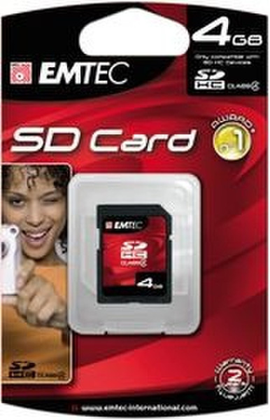 Emtec 4GB SD memory card 60x 4ГБ SDHC карта памяти