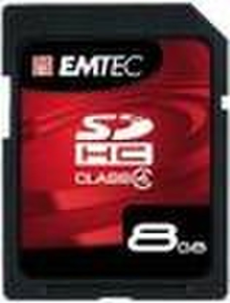 Emtec SDHC 8ГБ SDHC карта памяти