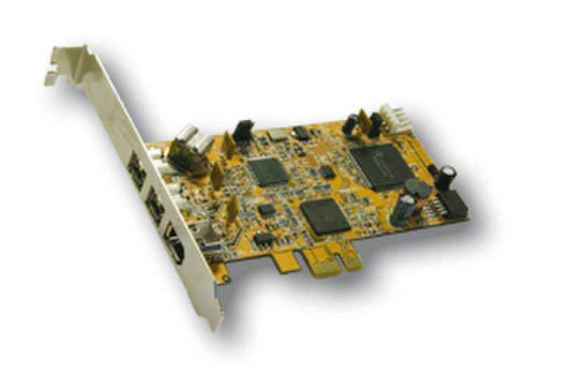 EXSYS EX-16410 - PCI-Express FireWire 1394B card, 3+1 Ports Schnittstellenkarte/Adapter