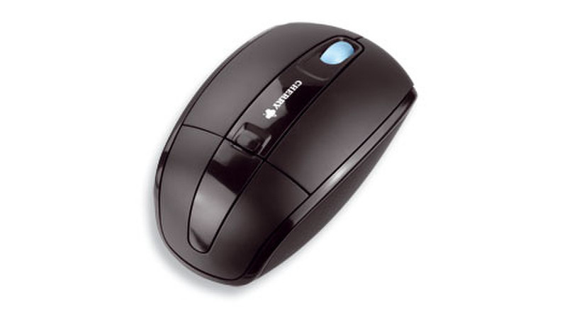 Cherry PASSENGER Wireless Traveller Mouse Беспроводной RF Оптический 1000dpi Черный компьютерная мышь