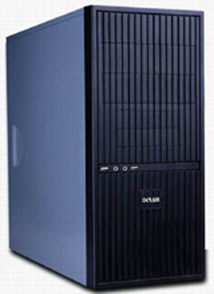 Delux DLC-MD368 Midi-Tower 400W Black,Silver computer case