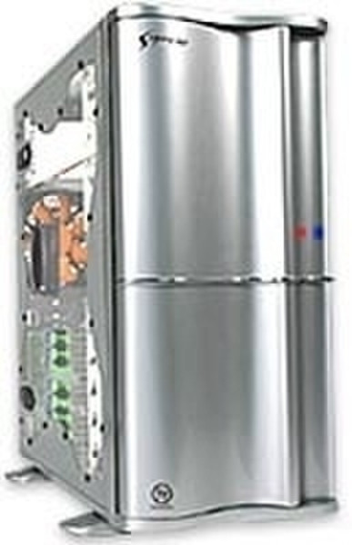 DTK Computer SOPRANO-SW Midi-Tower 400Вт Cеребряный системный блок
