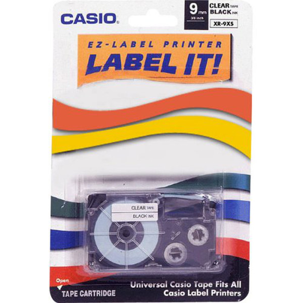 Casio XR9-XS label-making tape
