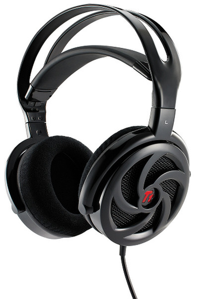 Tt eSPORTS Shock Spin 3.5 mm Binaural Head-band Black headset