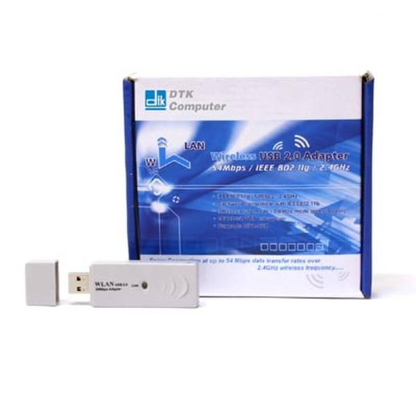 DTK Computer USB WLAN Adapter 54Mbsp 54Mbit/s networking card
