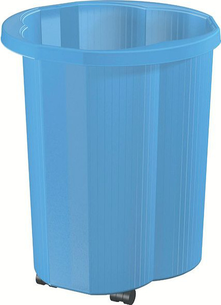 Exacompta 44010D 50L Blue waste basket