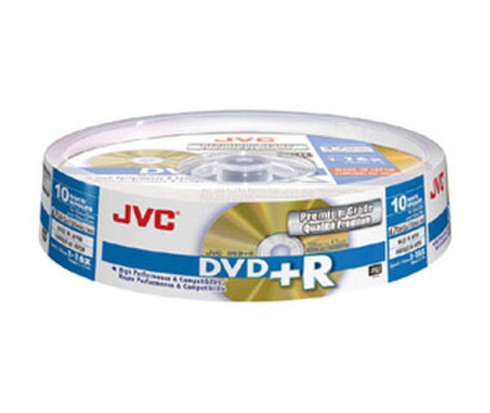 JVC VP-R47HGS10 4.7GB DVD+R 10pc(s) blank DVD