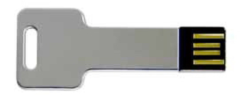CnMemory MemoKey 8GB 8ГБ USB 2.0 Type-A Cеребряный USB флеш накопитель