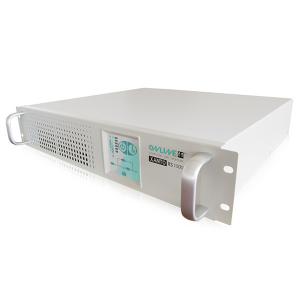 ONLINE USV-Systeme XS1000R+WAREXT3603 1000VA Unterbrechungsfreie Stromversorgung (UPS)