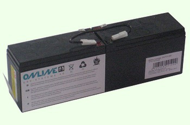 ONLINE USV-Systeme BCZA1500 Plombierte Bleisäure (VRLA) 7.2Ah 12V USV-Batterie