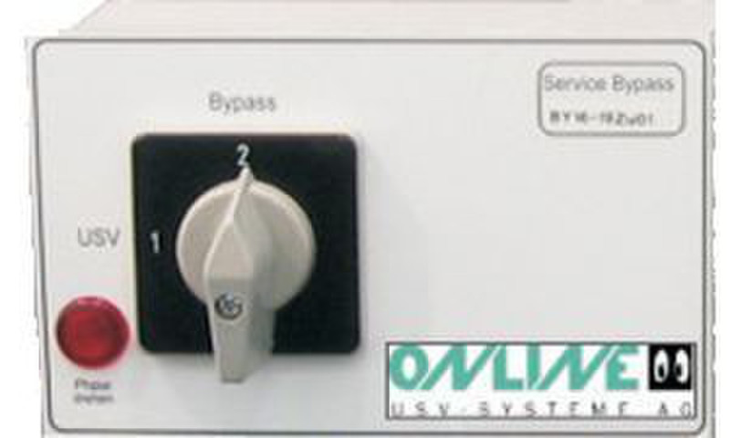 ONLINE USV-Systeme External Bypass BIS 2KVA Weiß Spannungsschutz