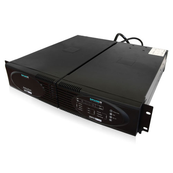 ONLINE USV-Systeme ZINTO A 1500 1500VA 7AC outlet(s) Rackmount Schwarz Unterbrechungsfreie Stromversorgung (UPS)