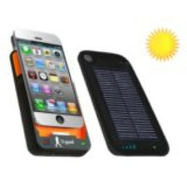Skpad Solar Battery-Case for iPhone 4 (orange inside) Lithium-Ion (Li-Ion) 2500mAh