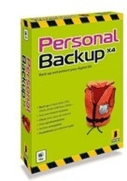 Intego Personal Backup X4, 2-9 users, FR
