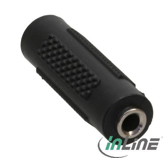 InLine 99306 3.5mm 3.5mm Schwarz Kabelschnittstellen-/adapter