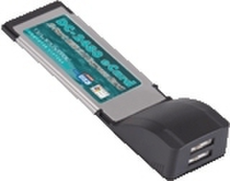 Dawicontrol DC-2480 USB 2.0 ExpressCard interface cards/adapter