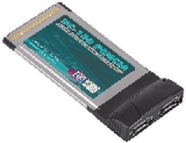 Dawicontrol PCMCIA SATA 2-Port CardBus Hostadapter eSATA interface cards/adapter