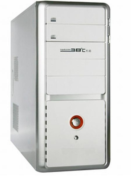 Delux DLC-MG472 Midi-Tower 400W White computer case