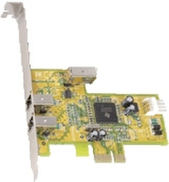 Dawicontrol DC-1394 PCIe интерфейсная карта/адаптер