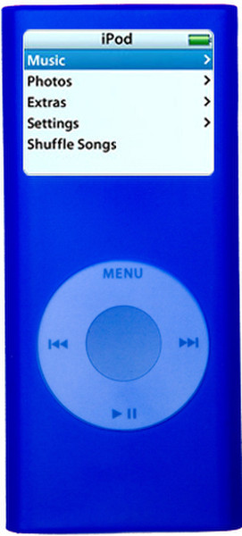 Stylz Skin for iPod nano 2G, Dark Blue Blue