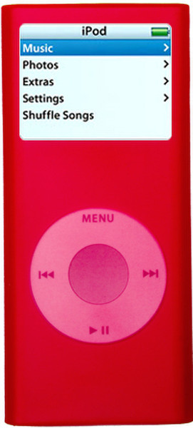 Stylz Skin for iPod nano 2G, Red Red