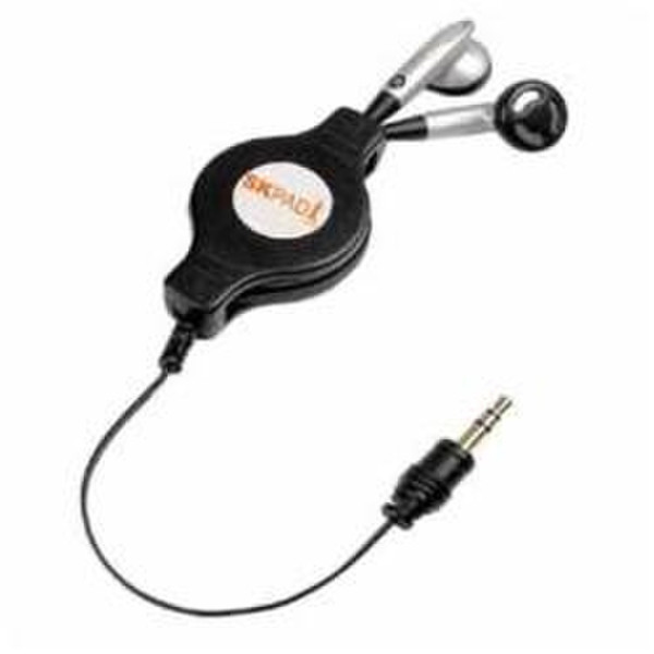 Skpad SKP-AUDIO-BMF Binaural Schwarz, Silber Mobiles Headset