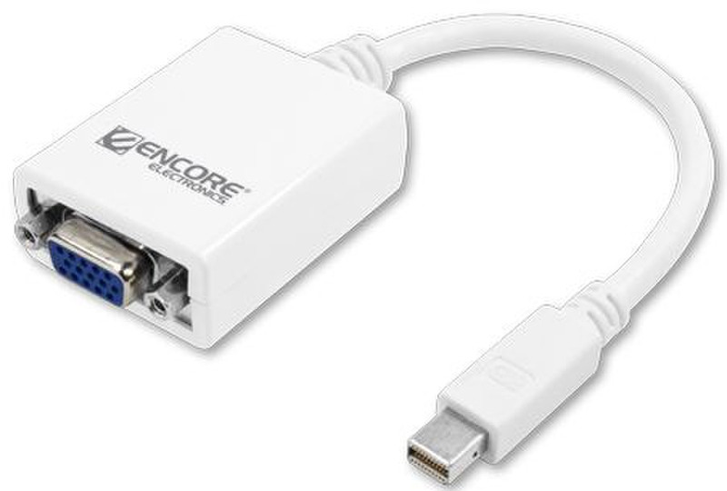 ENCORE ENCA-MDV 0.135m VGA (D-Sub) Weiß Videokabel-Adapter