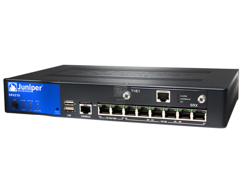 Juniper SRX210HE-POE Gateway/Controller