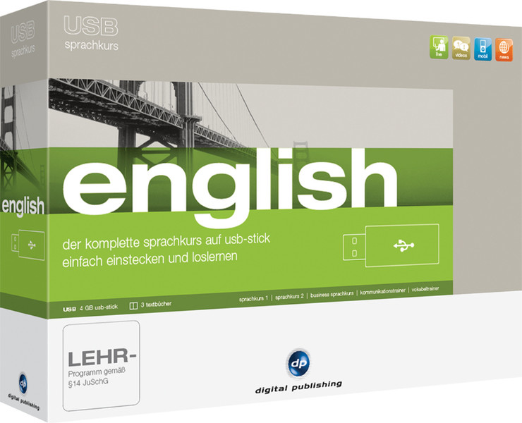 Digital publishing USB Sprachkurs English