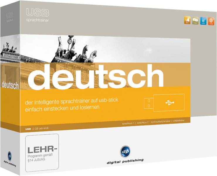 Digital publishing USB Sprachtrainer Deutsch
