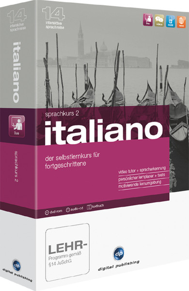 Digital publishing Sprachkurs 2 Italiano