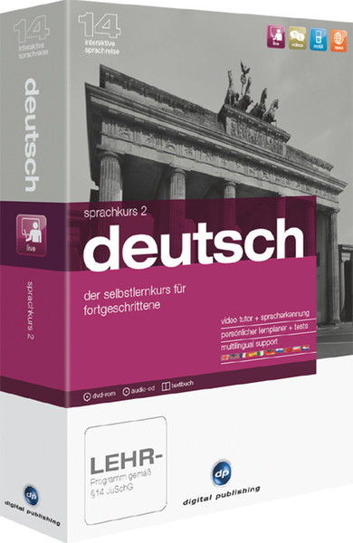 Digital publishing Sprachkurs 2 Deutsch