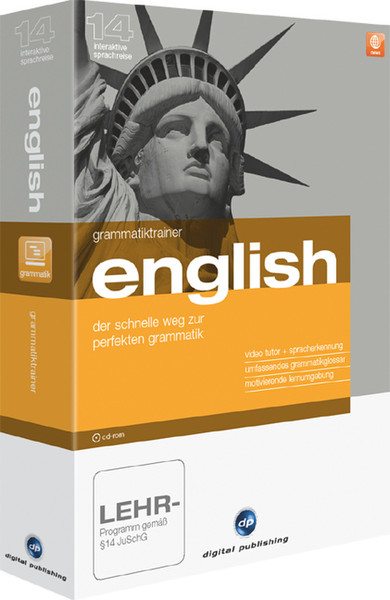 Digital publishing Grammatiktrainer English