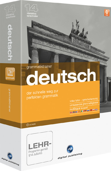 Digital publishing Grammatiktrainer Deutsch